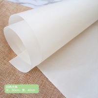 送油刷 用耐温油布 烘焙油纸不粘防油布烤盘布纸垫 烤箱用L8|[白色]大号60*40cm温布 10张