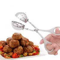 不锈钢肉丸子制作器厨房神器家用做肉圆的工具大小号肉丸夹肉丸勺Q2