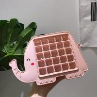 diy冰格冰激凌模具雪糕模具家用可爱冰盒冰块模具塑料制品J6|粉色冰格