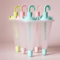家用雪糕模具冰淇淋棒冰盒网红自制冰棒冰格冰棍盒儿童diy冰激凌|伞恋6支装