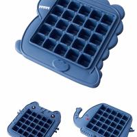 diy冰格冰激凌模具雪糕模具家用可爱冰盒冰块模具塑料制品J6|蓝色冰格3款(优惠价)