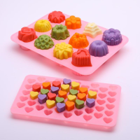 创意硅胶雪糕冰格冰淇淋冰块布丁果冻手工皂巧克力烘焙模具V8