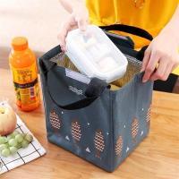 饭装保温饭盒的手提袋子 大容量盒袋手提包小学生可手拎兜儿童。