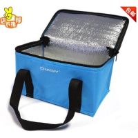 手提饭盒袋便当包保温包带饭包冰包冰袋锡箔保冷保鲜户外野餐小号