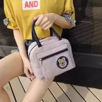 饭盒包牛津布保温手拎饭盒袋手提包妈咪女包学生带饭便当包W7
