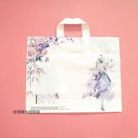 服装店手提袋印logo定制塑料男女童拎袋包装子礼品化妆品袋Z7|花样少女 体验款30*38（20个）