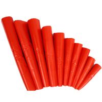 食品级加厚按斤商用背心袋方便袋手提袋性子A2|中厚红色10斤 30*45cm