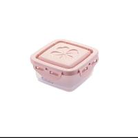 杂粮罐加厚透明密封罐厨房食物食收纳盒米桶放面条盒装奶粉罐子C3|北鸥粉240ml[四个装]