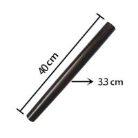 实木擀面杖饺子皮家用鸡翅木擀面杖大号小号擀面杆压面棒大码R1|紫光檀长39厘米