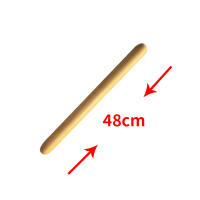 梨木擀面杖大码小号擀面杖大号擀面杖实木擀面杖加粗擀面杖家用O1|梨木加粗48cm直径4.2cm