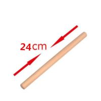 家用擀面棍擀面杖实木饺子皮小号大号擀面条烘焙工具压面棍面粉棍J2|擀面杖[1根] 长60厘米[直径3.5cm]