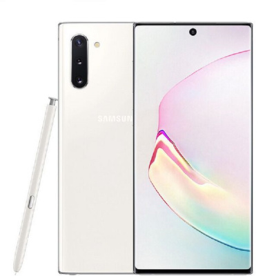 三星 Galaxy Note10 智能S Pen 骁龙855 4G手机 8GB+256GB 密斯白 全网通 双卡双待 游戏手机