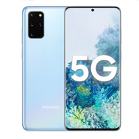三星 Galaxy S20+ 5G(SM-G9860)双模5G 骁龙865 120Hz超感屏 8K视频 游戏手机 12GB+128GB 浮氧蓝