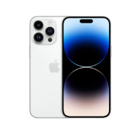 Apple iPhone 14 Pro Max 128G 国行正品 银色 A16芯片 2022性能旗舰芯 4800万高清摄像 灵动岛 国行 全网通5G手机 新环保包装