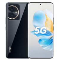 荣耀100 亮黑 16GB+512GB 单反级主摄 120Hz四曲屏 第三代骁龙7 5G芯 立体声双扬声器 OIS光学防抖 5G拍照时尚手机