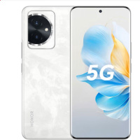 荣耀100 月影白 16GB+512GB 单反级主摄 120Hz四曲屏 第三代骁龙7 5G芯 立体声双扬声器 OIS光学防抖 5G拍照时尚手机