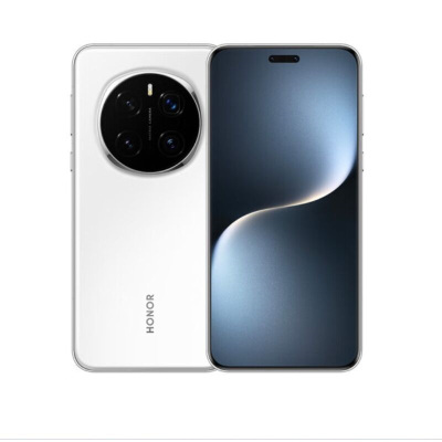 荣耀Magic7 Pro 雪域白 12GB+256GB 骁龙8至尊版5G芯 2亿高清像素 100W快充 5850毫安海湖电池 防尘防水5G手机
