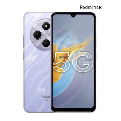 小米Redmi 14R 熏衣紫 4GB+128GB 第二代骁龙4 5G芯 5000万超清影像 5160mAh长续航 红米智能手机