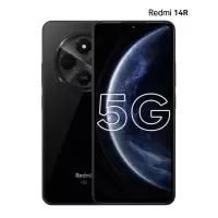 小米Redmi 14R 暗夜黑 6GB+128GB 第二代骁龙4 5G芯 5000万超清影像 5160mAh长续航 红米智能手机