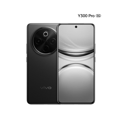 vivo Y300 Pro 墨玉黑 8GB+128GB 骁龙6 5G芯 6500mAh电池 80W充电 5000万高清影像 5G手机