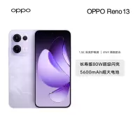 OPPO Reno13 16GB+256GB 蝶蝶紫 超美小直屏 AI高清实况照片 IP69满级防水 双芯抢网 拍照手机