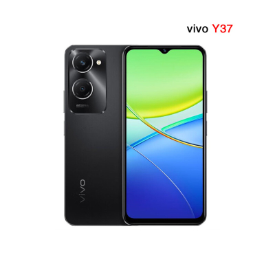 vivo Y37 6GB+128GB 月影黑 天玑6300八核 双卡5G 5000毫安大电池 15W闪充 1300万影像手机