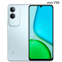 vivo Y50 天青 12GB+256GB 天玑6300 高清影像 6000mAh电池 44W充电 5G手机