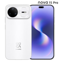 华为nova15 Pro 256GB 零度白 麒麟9系芯片 前后红枫影像 超动态臻彩护眼屏 鸿蒙AI智能手机