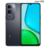 vivo Y50 12GB+256GB 钻黑 天玑6300 高清影像 6000mAh电池 44W充电 5G手机