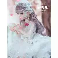 眨眼60cm超大号洋娃娃套装女孩生日爱莎公主大礼盒女 珍藏版-蜜雪儿 眨眼+智能对话+遥控:60cm5套衣服+化妆盒+②