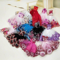 娃娃娃娃鞋子的和不组合女孩仙女娃娃衣服护士带时尚衣服 3件车载摆件裙子随机发 30厘米以下