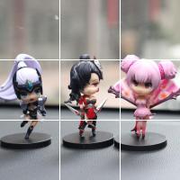 玩具小号王者荣耀赵云琪拉模型小己安手办乔妲后羿亚瑟英雄 黑色 ABC[三个都要]