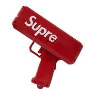 撒钱机飞钱手抛纸币美金美元微商夜场发射器庆祝吐钞机器美钞神器 电池版红枪送电池礼盒 含枪+60红包+100纸币