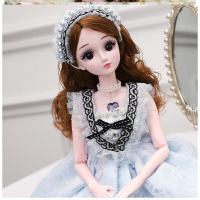 玩具礼盒60cm衣服乖乖芭娃娃比套装女孩公主超大12岁大号生日智 60厘米娃娃:夏樱公主 眨眼+对话版+送赠品(礼盒装)