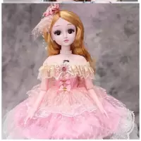 玩具礼盒60cm衣服乖乖芭娃娃比套装女孩公主超大12岁大号生日智能 60厘米娃娃:璐丝公主 音乐版-送赠品(礼盒装)