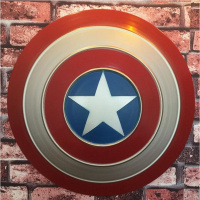 1比1全金属无限瓜子爪盾臂盾战争新美队复联3盾手盾牌美国队长 美国队长盾牌 L