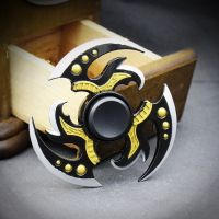 男孩混沌合金守望高速恐怖老头指尖手指男士陀螺金属孙悟空 李白范海辛