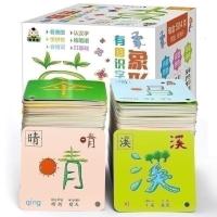 认字神器小学龄前常用字小儿看图识物识字卡简单汉字幼儿看图启蒙 掌柜推荐:象形识字卡2[504页]