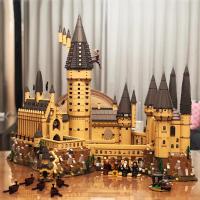 霍格沃茨大城堡礼堂哈利波成人高难度拼装积木男孩子模型