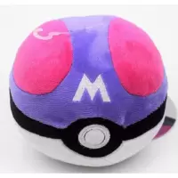 宠物小精灵神奇宝贝宝可梦pokemon精灵球毛绒玩具公仔娃娃玩偶 大师球12cm 尺寸如图质量保证