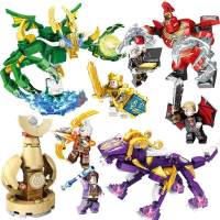 新年王者积木荣耀争霸拼装人仔武器玩具小人孙悟空英雄联盟 5款王者英雄加主宰暴君防御塔