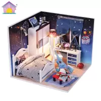 纯手工木制小房子 厂家创意diy小屋 生日带你看星星