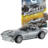 仿真道奇战马汽车玩具速度与激情跑车模型合金车模男孩回力小轿车 桔红色