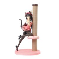 动漫手办 约会大作战 时崎狂三 内衣 睡衣 猫耳 猫娘 模型摆件 有绳