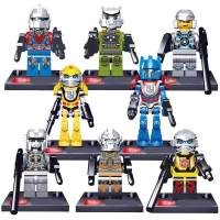 变形金刚大蜂擎天柱威震天漂移汽车人模型新年拼装人仔积木 8款变形金刚B