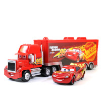 赛车汽车总动员3闪电麦昆越野板牙玩具车模型套装合金车儿童男孩 三代金字麦昆+三代麦大叔