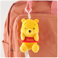 可爱小号史迪仔公仔 毛绒玩具小挂件布娃娃玩偶背包挂饰创意 维尼可爱款(正版) 10-14厘米