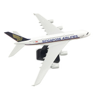 飞机模型仿真合金客机模型20CM空客A380原型机南航波音东航海航 黄色新加坡380(没轮
