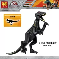 legao积木侏罗纪恐龙系列公园乐儿童拼装积木玩具霸王龙暴龙高 L030混种迅猛龙