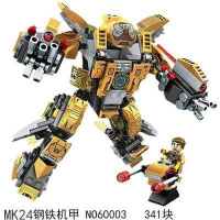 钢铁侠美国队长雷神灭霸机甲培训机构模型人仔玩具新年 MK24钢铁机甲